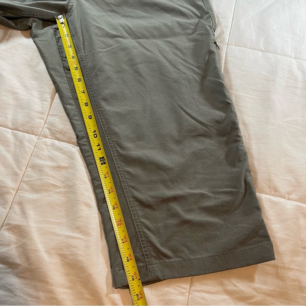 Kuhl Hiking Pants Gray/Green Women's Sz 16 Side Pocket Ruched/Gather RN #108846 - Picture 6 of 15